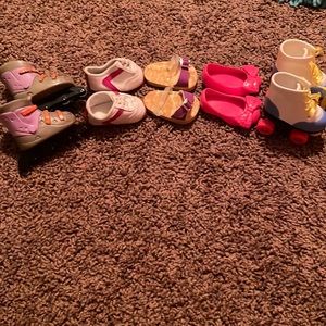 These are shoes for American Girl Dolls! Many shoes to chose from!